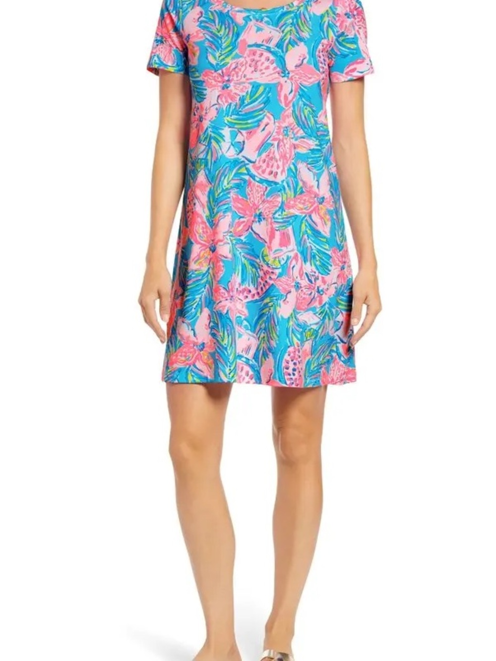 Cody Print T-Shirt Dress